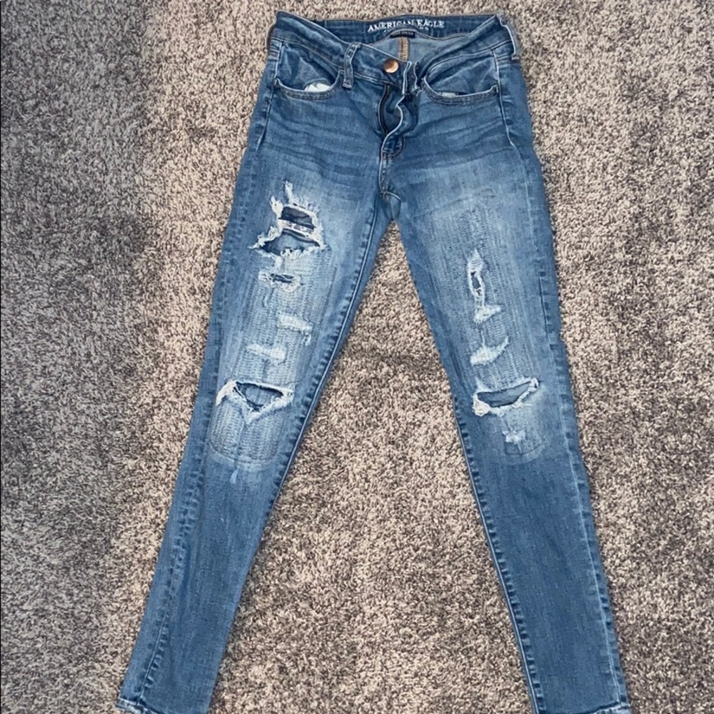 American Eagle Super Stretch Skinny Jeans - Size 4